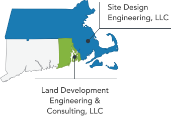 Coverage Map for Site Design Engineering 